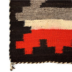 Navajo Ganado Rug with Crosses c. 1900, 74" x 53"