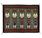 Navajo Yei Pictorial Rug c. 1970-80s, 33.5" x 45"