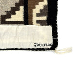 Navajo Two Grey Hills Rug c. 1980s, 31" x 19.5"