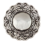 Miramontes Collection - Sterling Silver Rosette Pendant, 2" diameter