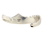 Mary Lou Begay - Navajo - Contemporary Sterling Silver Overlay Bracelet, size 6.5