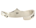 Mary Lou Begay - Navajo - Contemporary Sterling Silver Overlay Bracelet, size 6.5