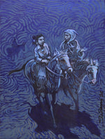 Shonto Begay - Blue Riders