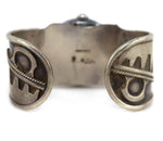 Ramon Platero - Navajo - Turquoise and Silver Watchband c. 1960s, size 6.5