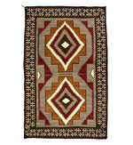 Navajo Teec Nos Pos/Red Mesa c. 1920s, 74.5" x 43.5"