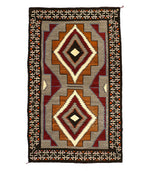 Navajo Teec Nos Pos/Red Mesa c. 1920s, 74.5" x 43.5"
