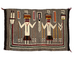 Navajo Yei Pictorial Rug c. 1920s, 24" x 37"