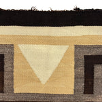 Navajo Crystal Storm Pattern Rug c. 1915, 72" x 44.5"