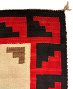 Large Navajo Ganado Rug c. 1920s, 100" x 57"