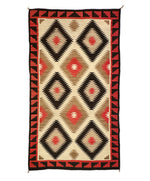 Large Navajo Ganado Rug c. 1920s, 100" x 57"