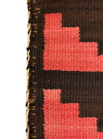 Large Navajo Ganado Rug c. 1920s, 100" x 57"