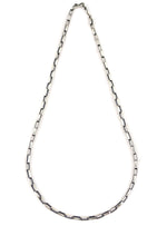 Yvette Talaswaima - Hopi - Contemporary Sterling Silver Handmade Chain, 22" length