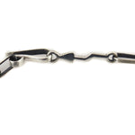 Yvette Talaswaima - Hopi - Contemporary Sterling Silver Handmade Chain, 21" length