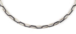Yvette Talaswaima - Hopi - Contemporary Sterling Silver Handmade Chain, 21" length