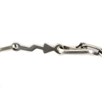Yvette Talaswaima - Hopi - Contemporary Sterling Silver Handmade Chain, 21" length