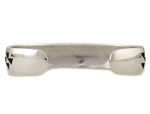 Anderson Koinva - Hopi - Contemporary Sterling Silver Overlay Bracelet with Geometric Design, size 6.5
