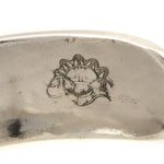 Anderson Koinva - Hopi - Contemporary Sterling Silver Overlay Bracelet with Geometric Design, size 6.5