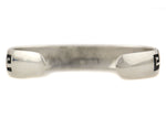 Anderson Koinva - Hopi - Contemporary Sterling Silver Overlay Bracelet with Wind and Raincloud Pictorials, size 6.5