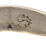 Anderson Koinva - Hopi - Contemporary Sterling Silver Overlay Bracelet with Wind and Raincloud Pictorials, size 6.5