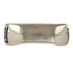 Anderson Koinva - Hopi - Contemporary Sterling Silver Overlay Bracelet with Whirlwind Pictorials, size 6.75