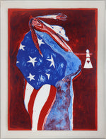Fritz Scholder (1937-2005) - Luiseño - American Indian No. 4, Edition 37 of 100