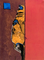 Fritz Scholder (1937-2005) - Luiseño - Indian and Blue Window (First State), Edition 38 of 50