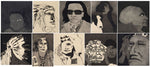 Group of 10: Fritz Scholder (1937-2005) - Portraits of Native Americans (Lithographs)