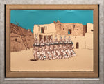 Fritz Scholder (1937-2005) - Luiseño - Pueblo Dancers V, Edition 36 of 75