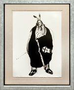 Fritz Scholder (1937-2005) - Luiseño - Waiting Indian (Indians Forever Suite), Trial Proof Edition of 75