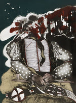 Fritz Scholder (1937-2005) - Luiseño - Massacred Indian #3, Edition 38 of 100