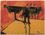 Fritz Scholder (1937-2005) - Indian Inside the Kiva, Edition 58 of 100