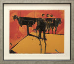 Fritz Scholder (1937-2005) - Indian Inside the Kiva, Edition 58 of 100