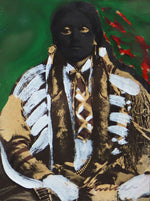 Fritz Scholder (1937-2005) - Portrait of an Indian #2