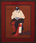 Fritz Scholder (1937-2005) - Indian with Beaded Sash, Edition 39/70, c. 1975