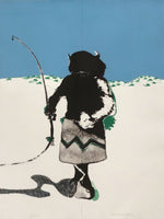 Fritz Scholder (1937-2005) - Blue Indian, Edition 21 of 75