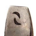 Phillip Honanie (d. 2017) - Hopi - Sterling Silver Overlay Ring c. 1960s, size 5.5