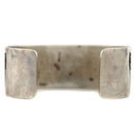 Elgene Sehongva (1953-2005) - Hopi - Sterling Silver Overlay Bracelet with Geometric Pictorial c. 1980s, size 7