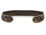 Navajo - Turquoise and Silver Bracelet c. 1940s, size 6