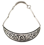 Michael Kabotie (1942-2009) - Hopi - Silver Overlay Link Choker c. 2003, 15" length