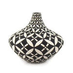 Dorothy Torivio (1946-2011) - Acoma Vase with Geometric Design c. 1980-90s, 2.5" x 2.75"
