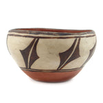 Santo Domingo (Kewa) Polychrome Bowl c. 1900-20s, 4.75" x 8.5"