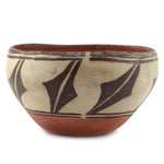 Santo Domingo (Kewa) Polychrome Bowl c. 1900-20s, 4.75" x 8.5"