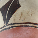 Santo Domingo (Kewa) Polychrome Bowl c. 1900-20s, 4.75" x 8.5"