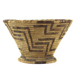 Tohono O'odham Basket with Geometric Design c. 1930s, 6.75" x 11.25"