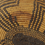 Yavapai Basket with Geometric Design c. 1900, 3.75" x 13.5" x 12.5"