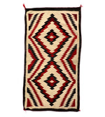 Navajo Ganado Rug c. 1930s 62.5" x 34.5"