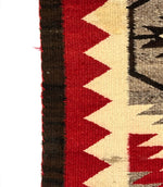 Navajo Ganado Rug c. 1920-30s, 58.5" x 33"
