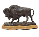 Buffalo Bronze Sculpture, Edition of 130