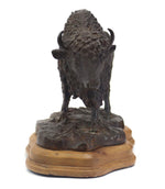 Buffalo Bronze Sculpture, Edition of 130