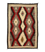Navajo Ganado Rug c. 1920-30s, 78" x 57"